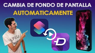 🖼 CAMBIA EL WALLPAPER DEL MÓVIL AUTOMÁTICAMENTE #atajosios screenshot 1