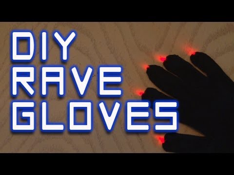 DIY Rave Gloves! 