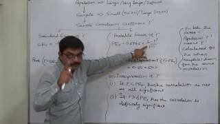 Linear Correlation 28 Standard Error and Probable Error of Coefficient of Correlation