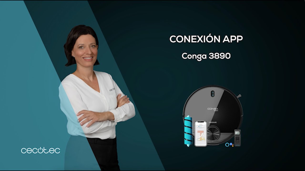 Robot aspirador cecotec conga 8090 ultra x/ friegasuelos/ control por wifi