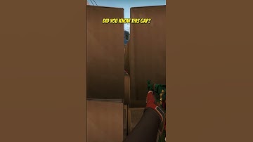 DID YOU KNOW THIS GAP ON MIRAGE #shorts #csgo