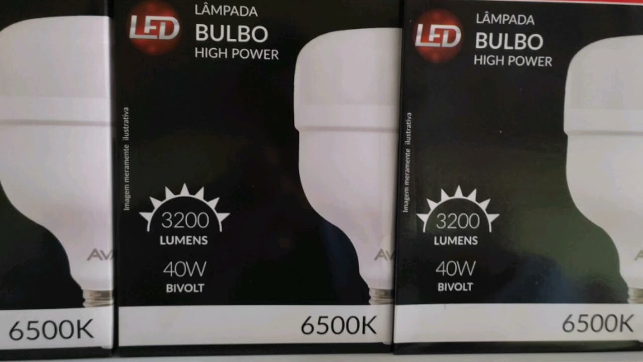 O que significa 6500 k nas lâmpadas de led?
