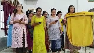 LAGU ROHANI KARO || TOTO MAN SERAYAN || VOKAL GROUP SONGLIEDER GBKP RG. BASAM