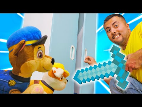 Paw Patrol Türkçe izle! Okan Abi ile canavarı bulalım! Çocuklar için eğitici videolar