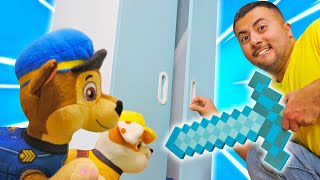 Paw Patrol Türkçe izle! Okan Abi ile canavarı bulalım! Çocuklar için eğitici videolar