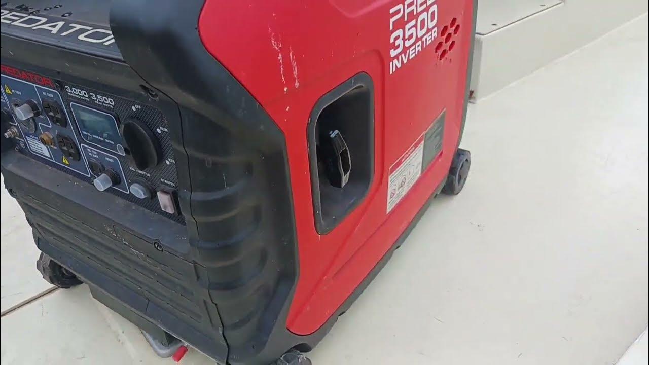 predator 3500 inverter not starting fix YouTube