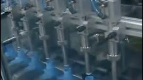big bottle filling capping line  大瓶灌装旋盖生产线