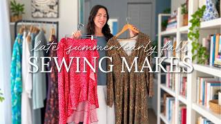 Summer to Fall Sewing Makes | Handmade Wardrobe, Pattern Reviews & Try-Ons