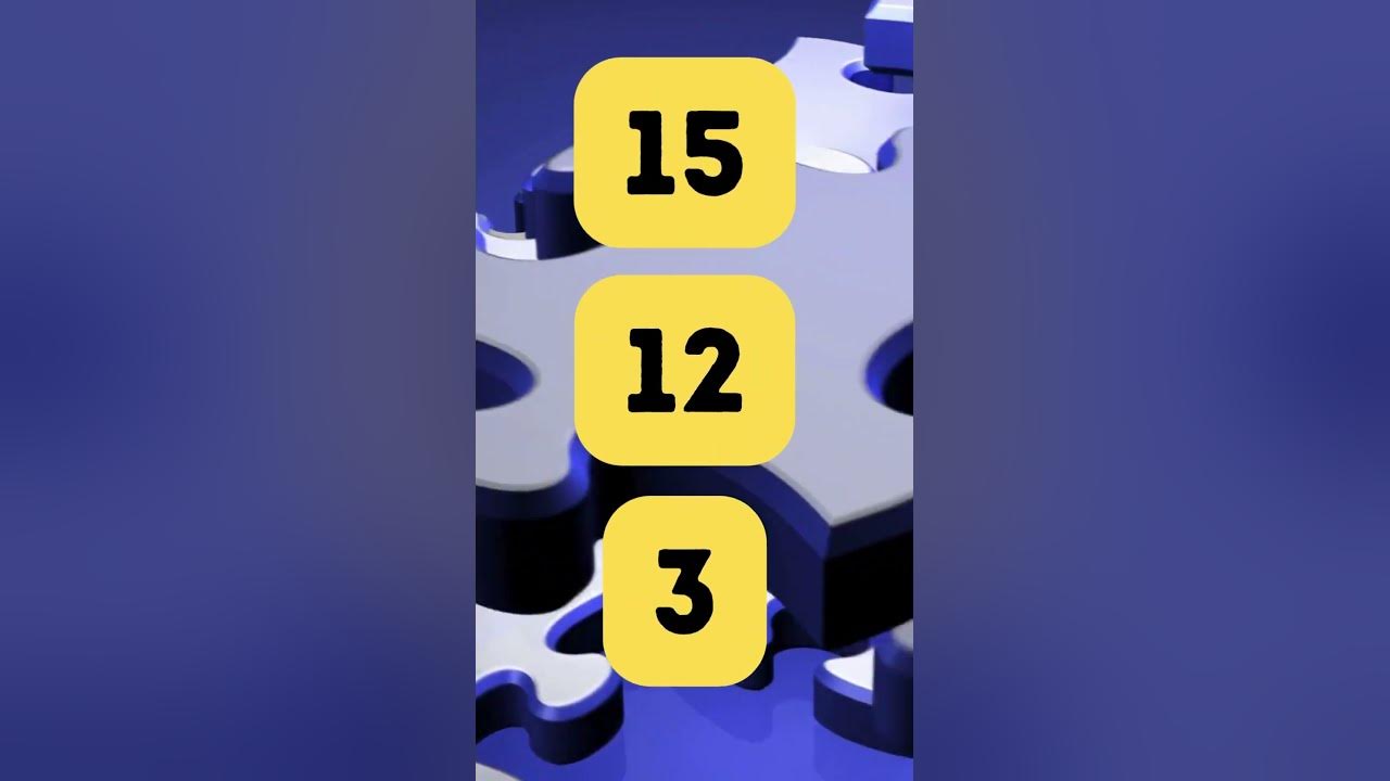 Simple English Puzzles With Answers