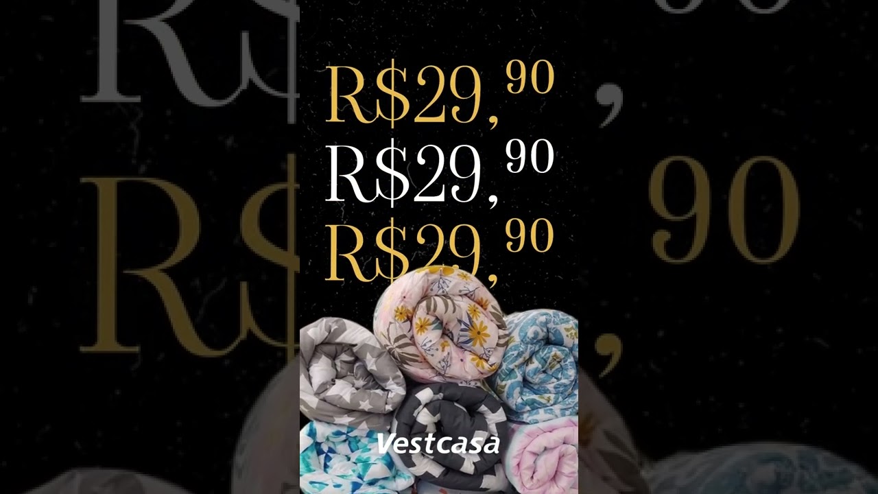 Edredom Casal em Promoção na Vestcasa