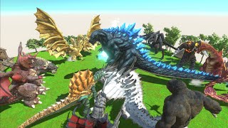 Godzilla Earth VS All Kaiju Monsters - Animal Revolt Battle Simulator