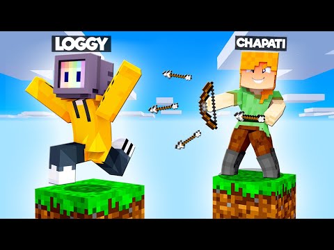 CAN LOGGY SURVIVE ON ONE BLOCK?? | MINECRAFT