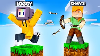 CAN LOGGY SURVIVE ON ONE BLOCK?? | MINECRAFT
