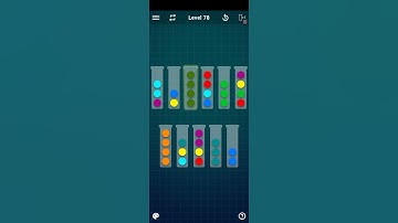 Ball Sort Puzzle Game level 78