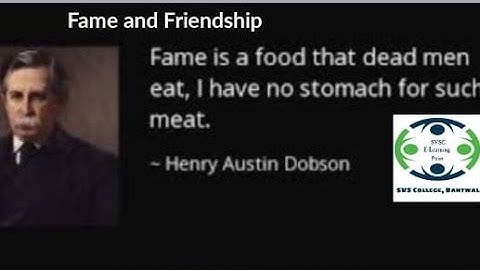 SVSC E-Learning Point : Poem 