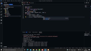 Membuat Login & Register User Dengan Flask Python Dan Database MySQL
