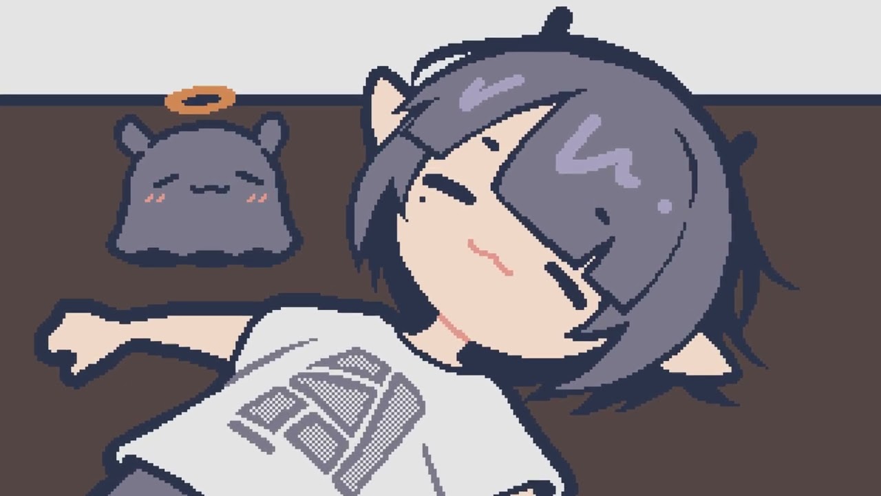 ina of the floor | hololive animation