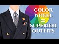 Comment utiliser la roue chromatique pour assembler des tenues de qualit suprieure pour hommes