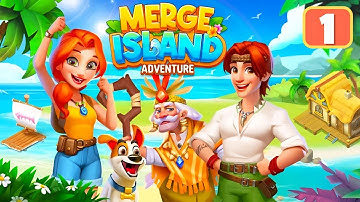 Merge Island Adventure / Day:1 Walkthrough Gameplay #games