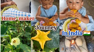 Daily Life in India 🇮🇳🍂🌸/Being a Home-maker📝,lot's of Responsibilities🤗/Hoping for only Light 🚨🕯️🍲