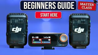 DJI Mic 2 Beginners Tutorial - The guide to perfect audio starts HERE!