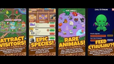 Idle Tap Zoo - Android Gameplay