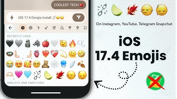 iOS 17.4 Emoji on Android 🙂‍↕️| How to Get iOS 17.4 Emojis on Android | iOS 17.4 Emoji Without zfont