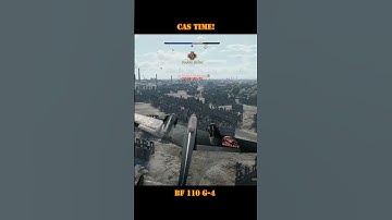 #WarThunder - Bf 110 G-4 CAS with 3 kills! #Sabaton #Gaming