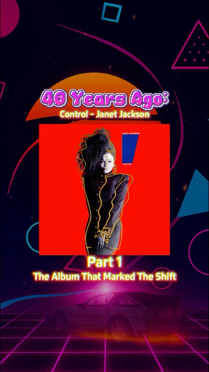 janet jackson control ジャネットジャクソン - 40 Years Ago