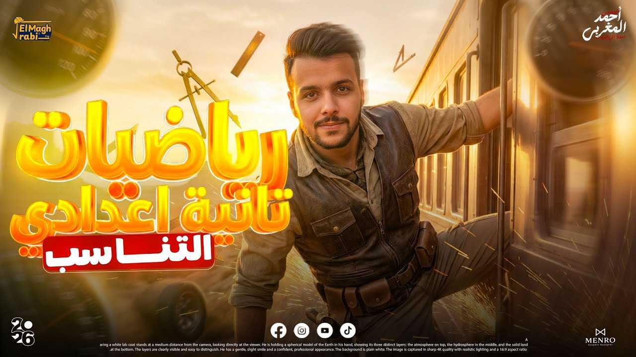 خواص التناسب  ⚡️الدرس الأول جبر ⚡️رياضيات تانيه اعدادي ⚡️ترم ثاني