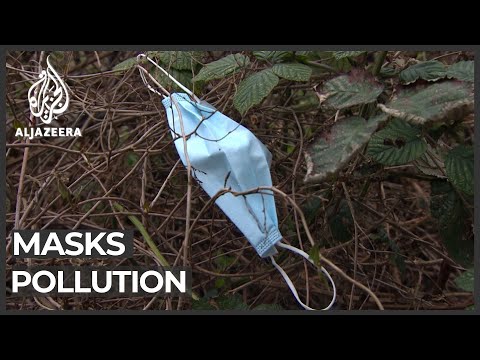 UK: Warnings over environmental impact of disposable masks