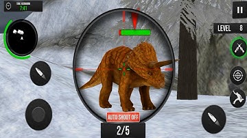 Wild Dinosaur Hunting Attack_Android ios Gameplay - Dinosaur Planet Gaming Part 4