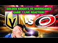 Vegas Golden Knights vs Carolina Hurricanes LIVE Reaction Game 1 Stanley Cup