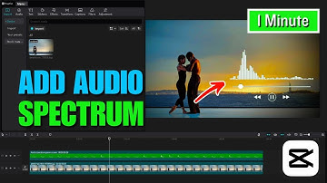 How To Add Audio Spectrum In Capcut PC | Full Guide