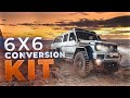 Kubay-Design 6x6 Conversion kit for Mercedes  G Wagon W463 FOR SALE! Full overview video