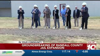 VIDEO: Groundbreaking for 2 additional pods at Randall County Jail Expansion