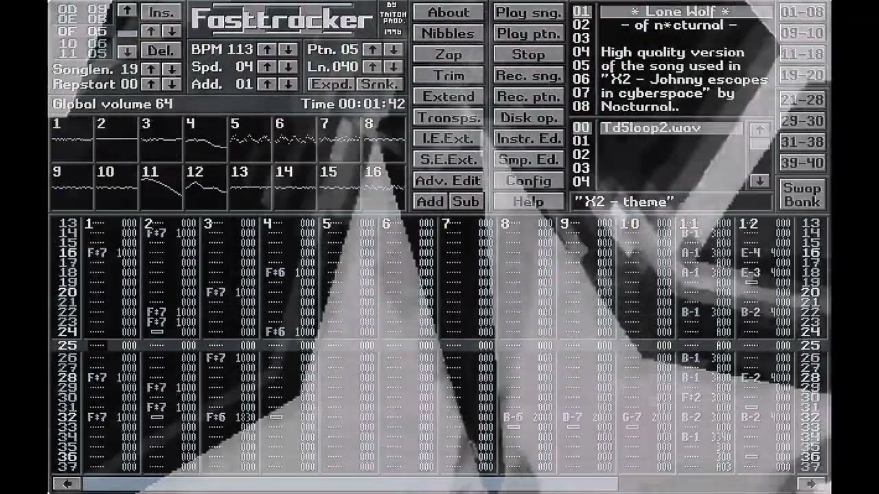 Lone Wolf / Nocturnal - X2 [PC Demo Music]