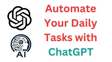 Automate Your Daily Tasks with ChatGPT #chatgpt #ai #automation #productivity