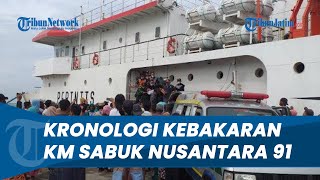 1 Orang Meninggal dalam Kebakaran Kapal KM Sabuk Nusantara 91 di Pulau Masalembu, ini Kronologinya