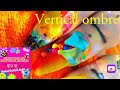 Bright and Bolt nail art using vertical ombre nail tutorial