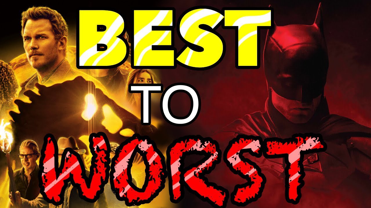 Best to worst movies and shows of 2022