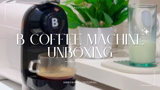 Freshman B Coffee Machine unboxing and tutorial | ASMR 📦