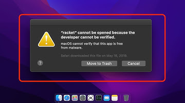 App Cannot Be Opened Because The Developer Cannot Be Verified