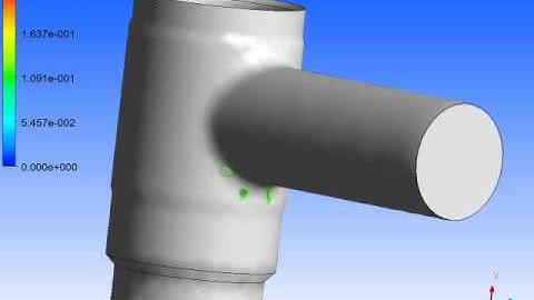 Erosion Propagation Simulation using Ansys-Fluent