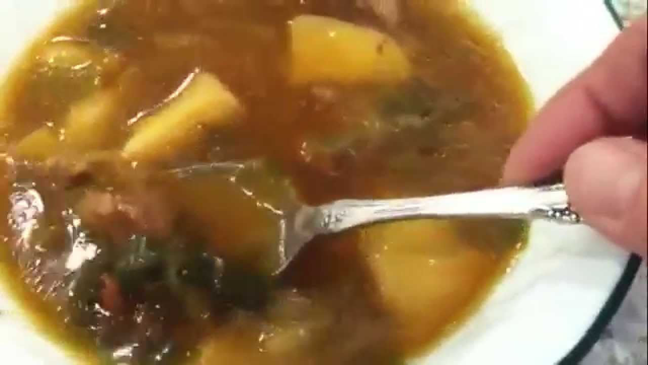 LEEK, POTATO AND KIELBASA SOUP! - YouTube