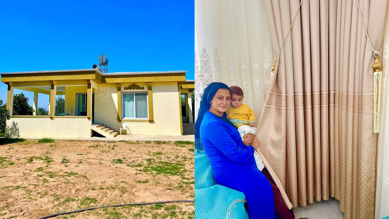 YENİ YAPILAN SÜPER KÖY EVİ ???? YENİ PERDELERE BAYILACAKSINIZ ~ YENİ EV TURU