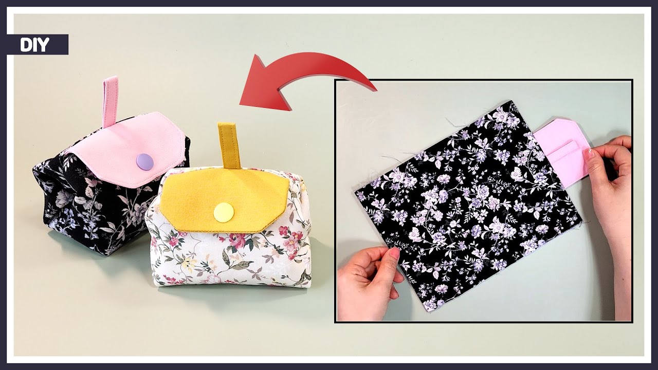 EASY DIY MINI POUCH – diy pouch and bag with sewingtimes