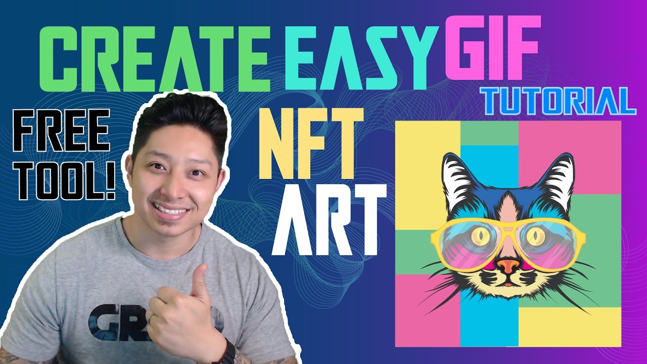 NFT ART Create EASY FREE GIF ART with this SIMPLE ONLINE