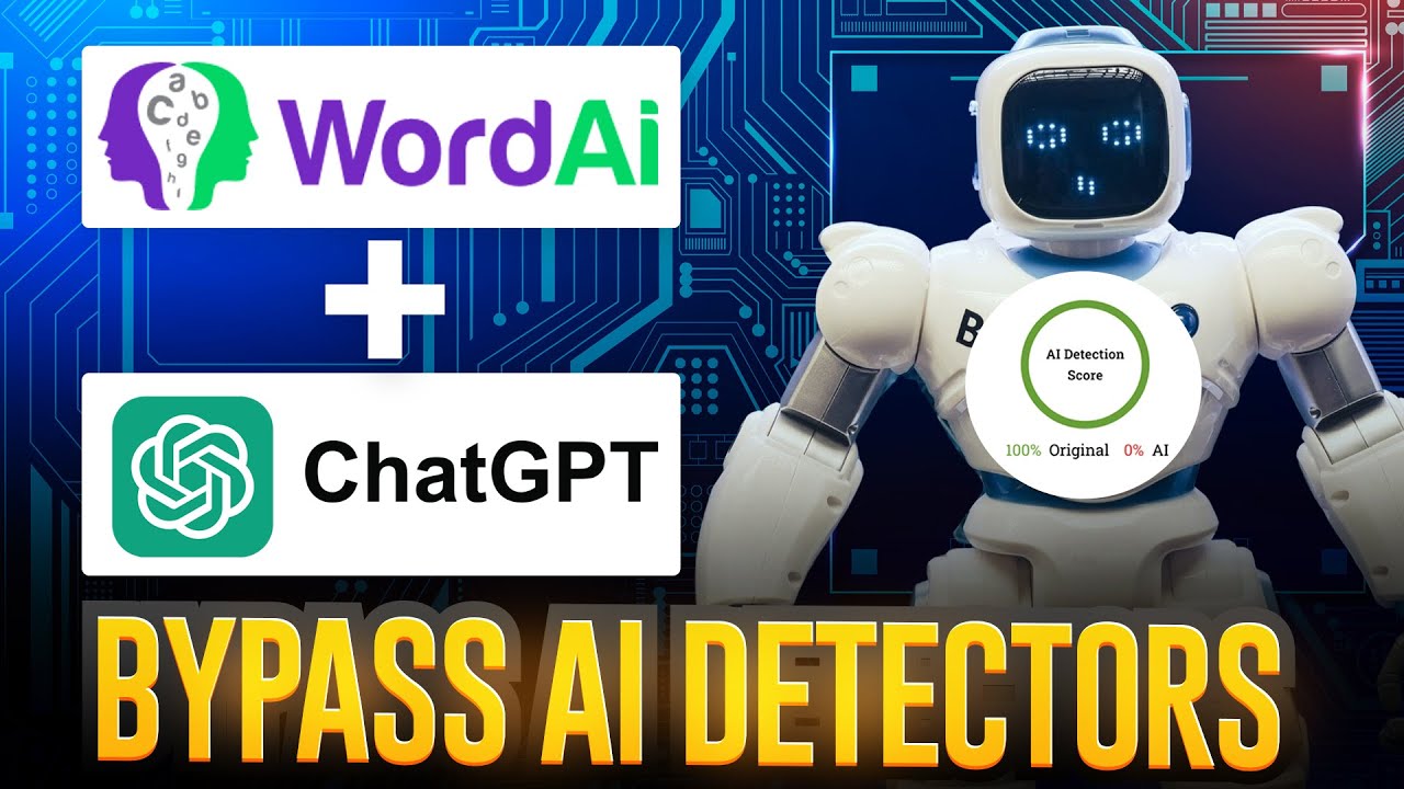 ChatGPT + WordAI = 100% Original Content (Bypass AI Detectors)