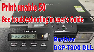 Print Unable 50 See Troubleshooting In User